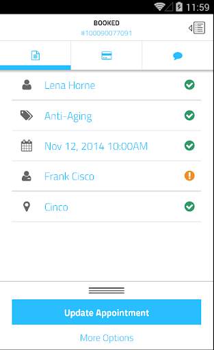 Booker Mobile App screenshot 3