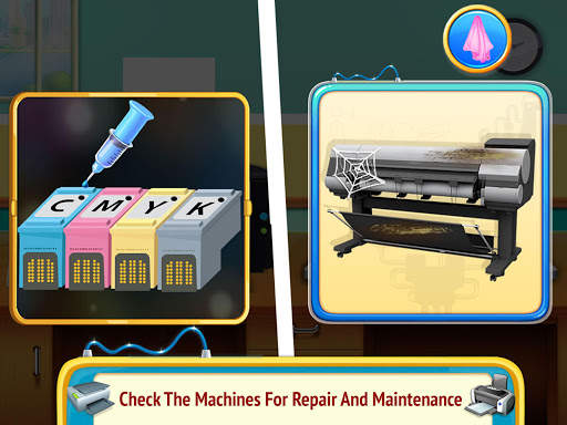 Printer Machine & Scanner Learning Simulator screenshot 6