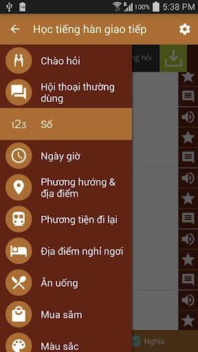 Học tiếng hàn giao tiếp screenshot 1