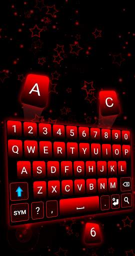 Red Keyboard screenshot 1