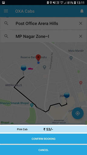 Oxa Cab screenshot 3