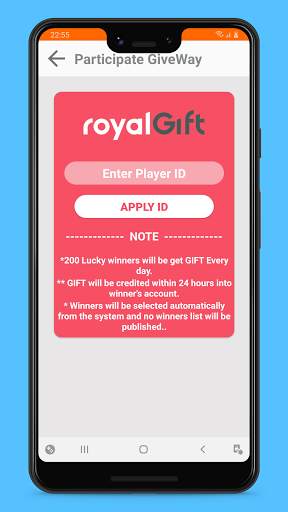 RoyalGift Free UC ,BP and Royal pass Season 19 screenshot 2