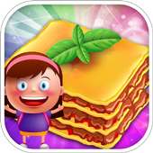 Cook Baked Lasagna Game logo