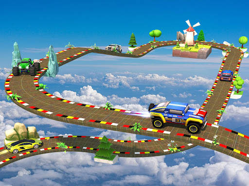 Royal Car Ramp Stunt Crazy Gem screenshot 8