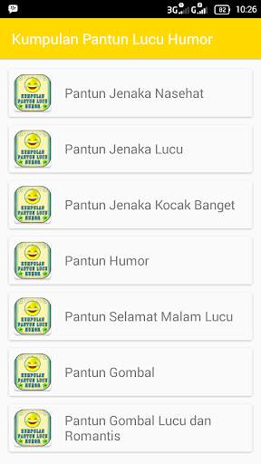Kumpulan Pantun Lucu Humor screenshot 4