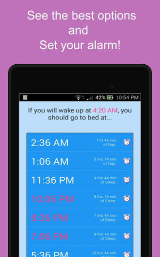 SleepCycle - Sleep Calculator 5 تصوير الشاشة