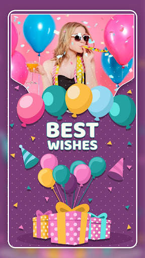 Birthday Photo Frame screenshot 3