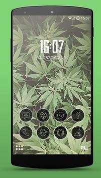 Kush Weed Smart Launcher Theme screenshot 1