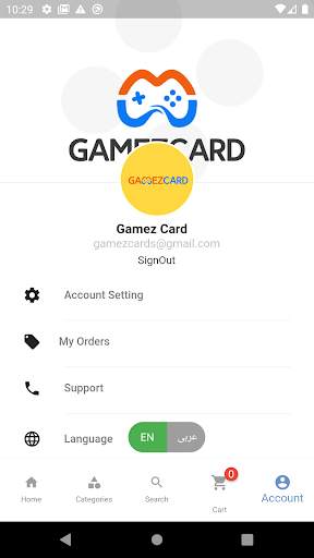 Gamez Card screenshot 7