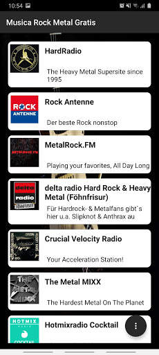 Música Metal Rock Gratis 1 تصوير الشاشة