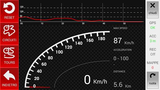 RaceTime - GPS Lap Timer LITE screenshot 6