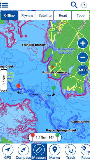 Sam Rayburn Reservoir & Angelina National Forest screenshot 1