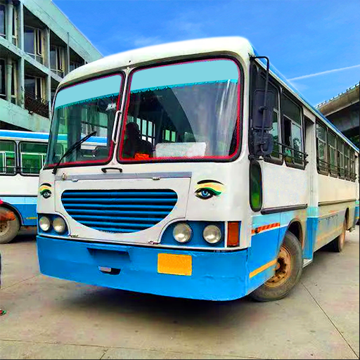 Bus simulator 3d 2022 bus game icon