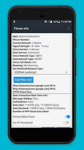 4G LTE Mode Switch स्क्रीनशॉट 1