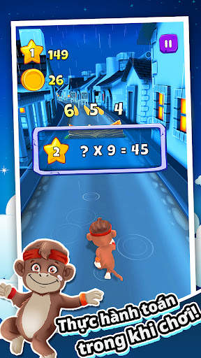 Toon Math Run: Toán học screenshot 2