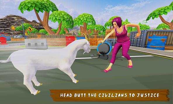 Angry Goat Simulator 3D: Mad Goat Attack screenshot 1