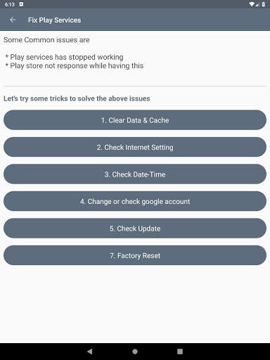 Info Play Services - Aktualisierung screenshot 6