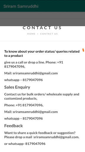Sriram Samruddhi screenshot 4