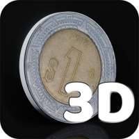 Meet The Mexican Peso Coin - 3D logo
