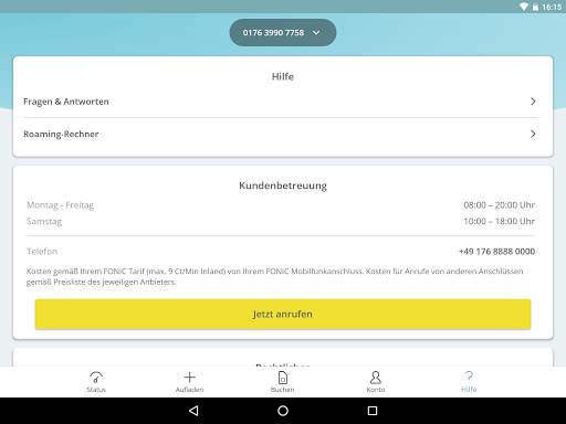 FONIC mobile screenshot 15