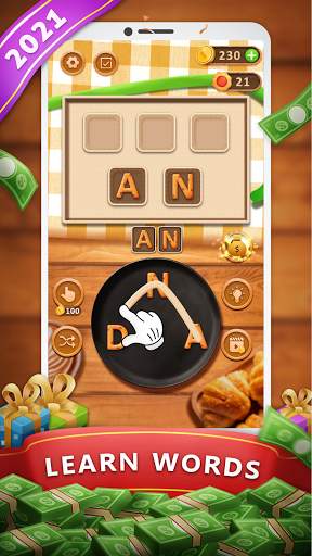 Lucky word cookies screenshot 1