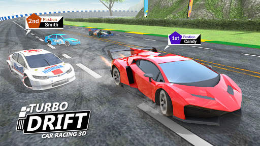 Turbo Car Racing 3D - Fun New Car Games 2021 3 تصوير الشاشة