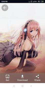 Sexy Anime Girl - Sexy Anime Wallpaper for Android screenshot 3