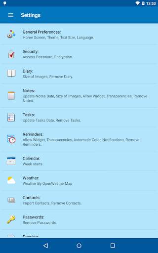 My Personal Agenda screenshot 12