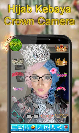 Hijab Kebaya Crown Camera screenshot 3