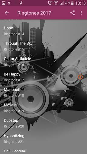 New & Popular Ringtones 2017 screenshot 3
