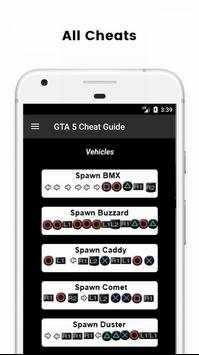 Cheat Guide GTA 5 (GTA V) screenshot 1