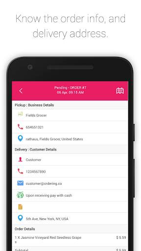 Delivery App screenshot 3