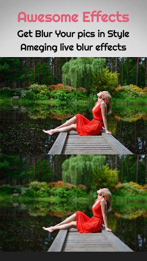 Photo Blur Background Maker - Square Size screenshot 2
