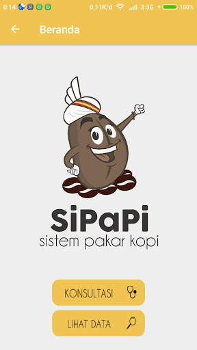 Sistem Pakar Kopi (SiPaPi) screenshot 3