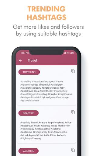 Get followers & likes for Instagram - Hashtag, Bio screenshot 5