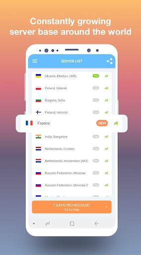 VPN India - get free Indian IP screenshot 4