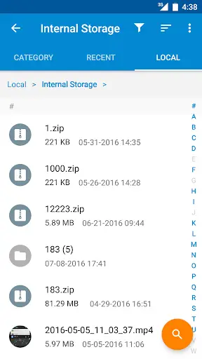 Moto File Manager screenshot 3