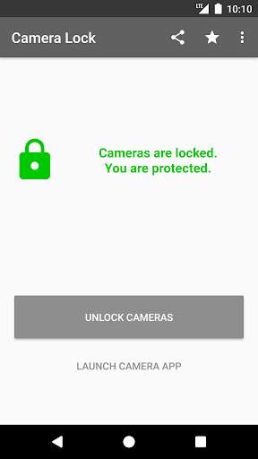 Camera Lock – Phone & Tablet Camera Security App 3 تصوير الشاشة