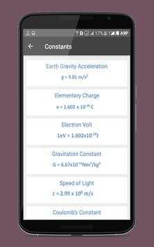 Physics Equations screenshot 4