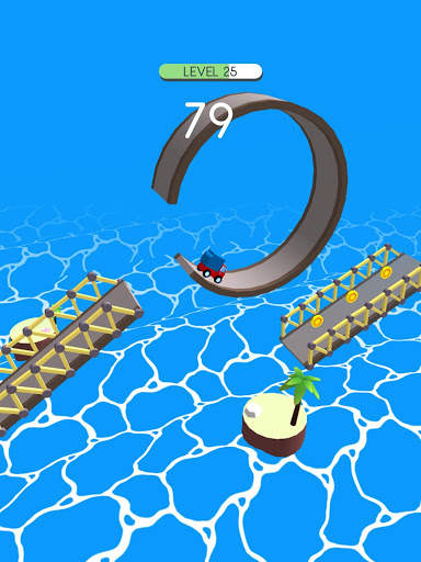 Risky Rider : Extreme Car Bridge Driving screenshot 6