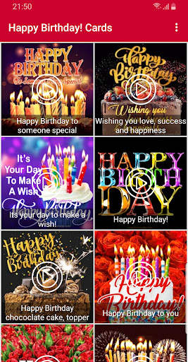 Happy birthday cards & GIF screenshot 1