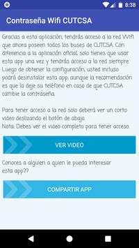 Contraseña Wifi CUTCSA screenshot 1