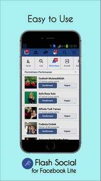 FlashSocial for Facebook Lite screenshot 7