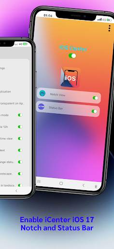 iCenter iOS 17: X - Status Bar screenshot 5