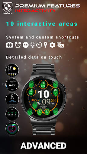 Advanced Watch Face screenshot 3