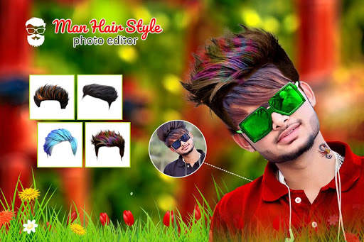 Man Hairstyle Photo Editor screenshot 1