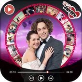 Valentine Week Photo Video Maker with Music icon