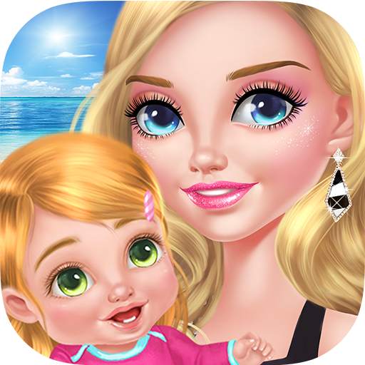 Babysitter & Baby - Beach Day 1.3