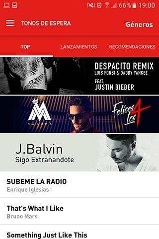 Tonos de Espera screenshot 2