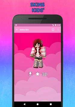 Girls Skins for Minecraft PE in 3D screenshot 5